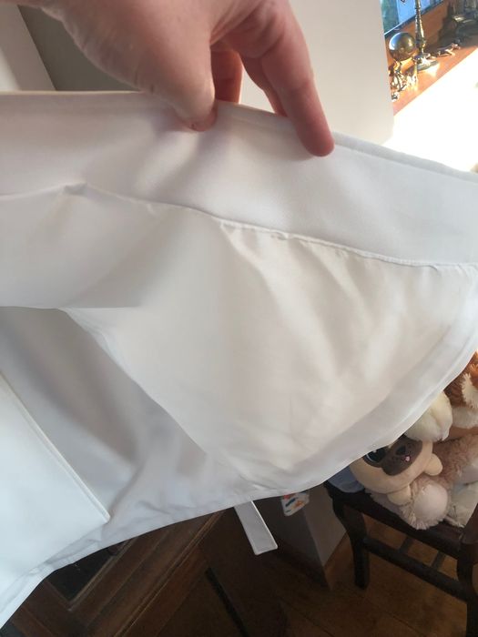 Spódnica nowa biała kopertowa elegancka piękna