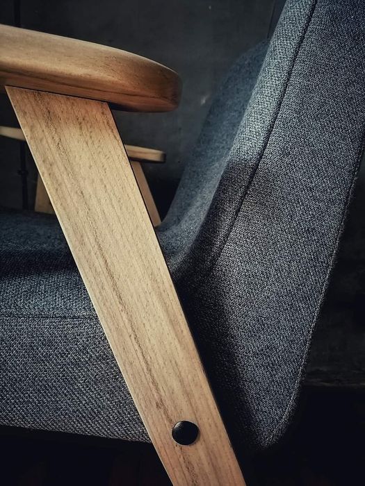 Fotel Chierowski 366 design PRL