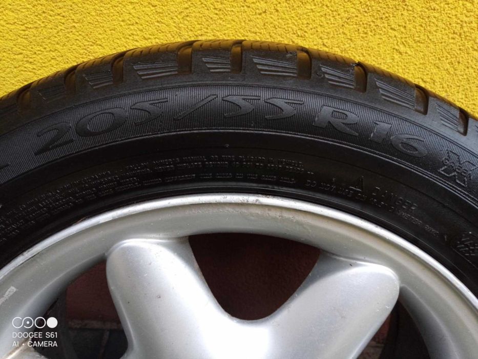 Felgi z Oponami 205/55/16 , 5x112 ZIMOWE Michelin/ Fulda Audi/Mercedes