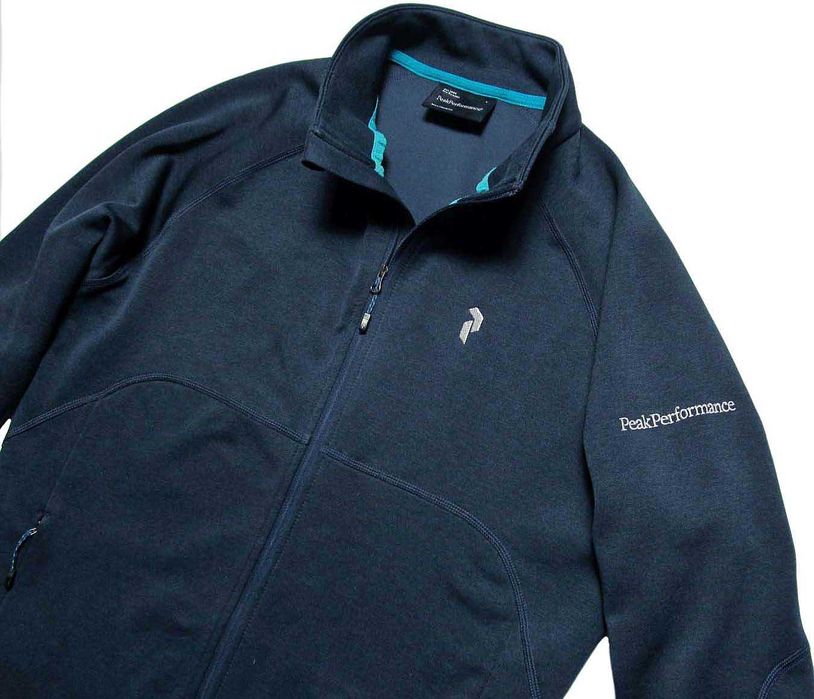 Peak Performance _ Aim Z _ tech trekking hoodie _ full zip _ bluza L