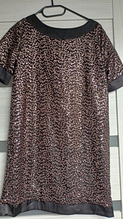 Tunika złote cekiny rozmiar L