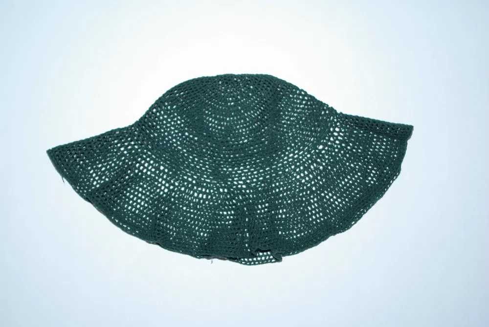 Рукоделие женская вязаная панама