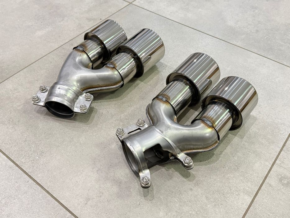 Насадки на глушитель трубы выхлопа М5 F90 стиль BMW 5 G30 G31