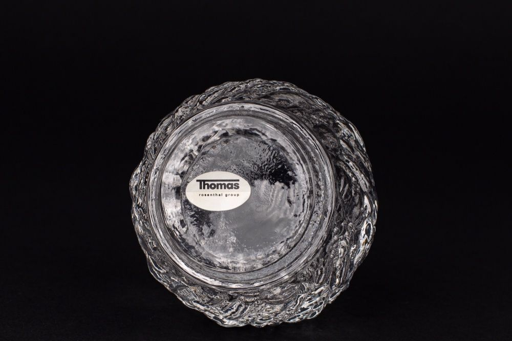 Thomas Rosenthal świecznik kryształowy kula
