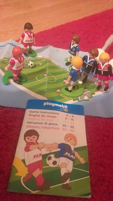 Playmobil futebol jogo