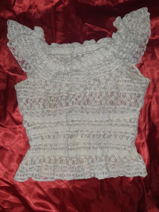 Блузка топ кружево шикарная, одна блузка три образа