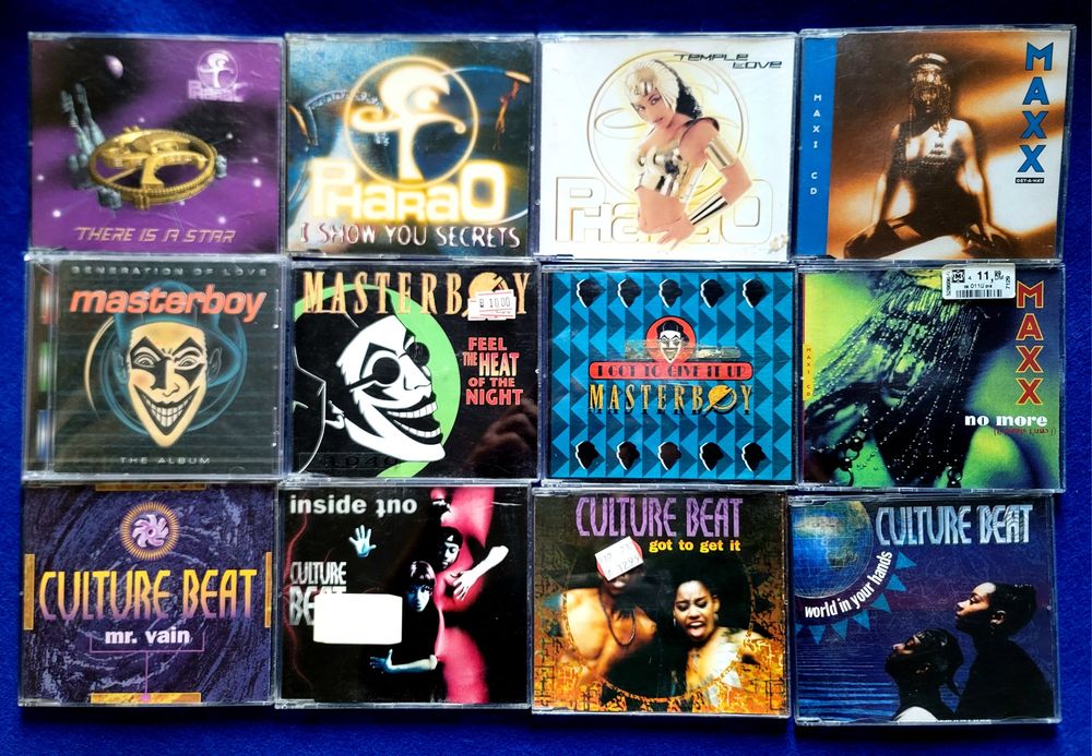 Много фирменных CD Eurodance, Techno (Snap, Masterboy, Pharao и др)
