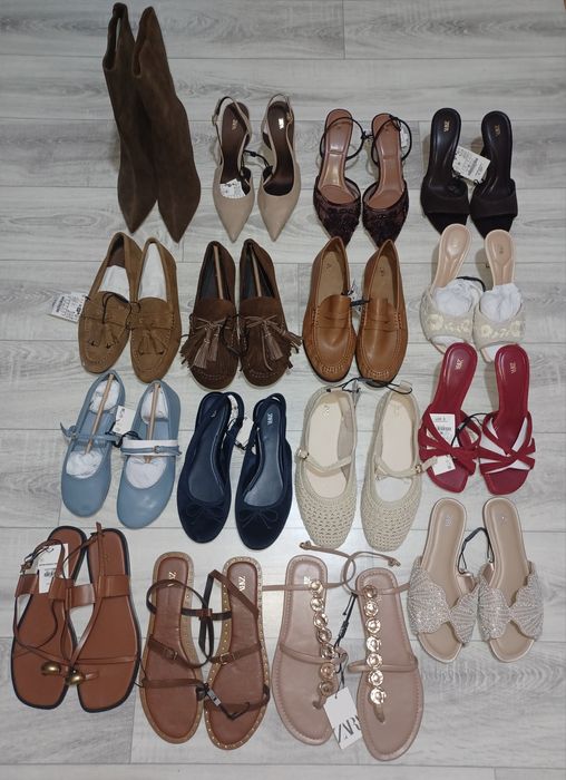 Жіноче та чоловіче взуття  ZARA
