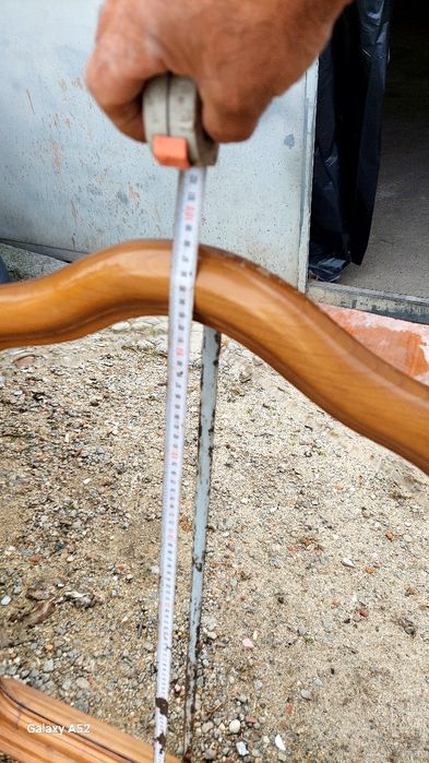 Espelho em madeira macissa