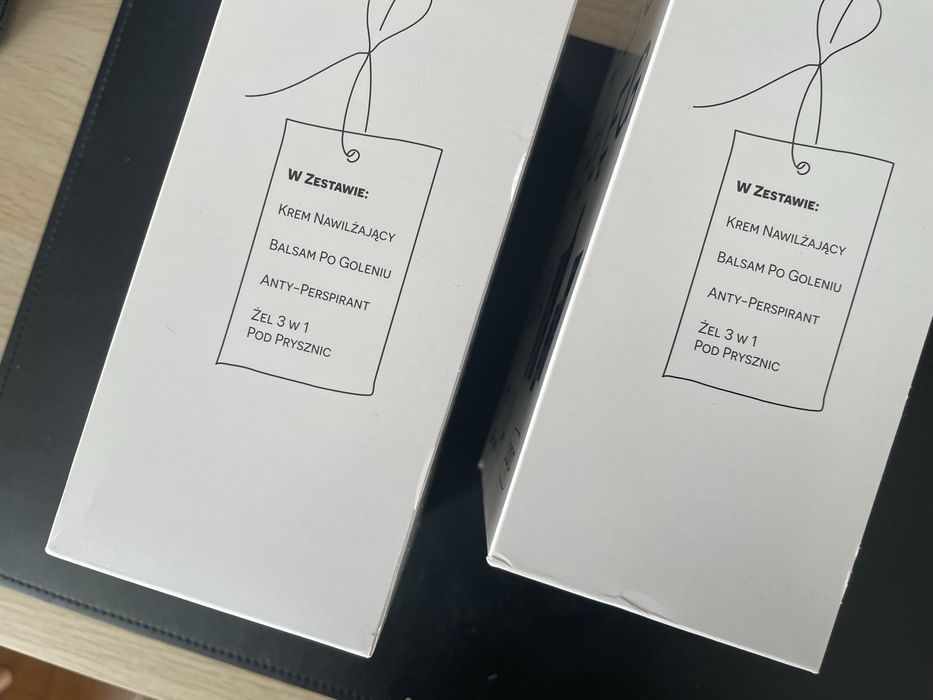 ZESTAW ZIAJA yego 2x 4 produkty podarunkowy dla mężczyzn NOWY