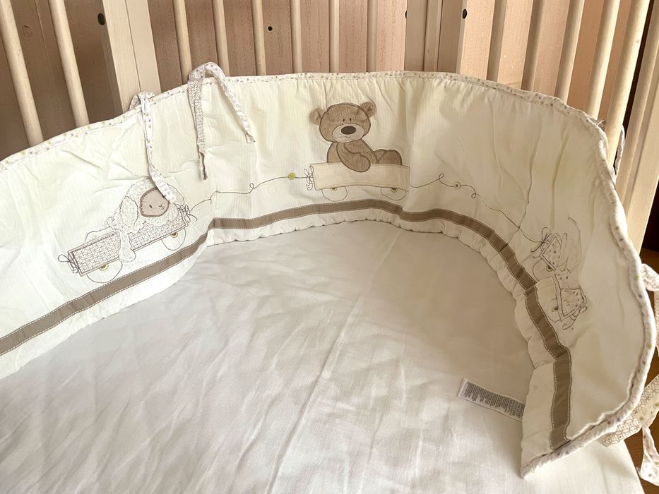 Захисні бортики бампер для дитячого ліжка Mothercare