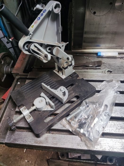 Uchwyt do szlifierki diaksa stół przecinarka piła kątówka statyw