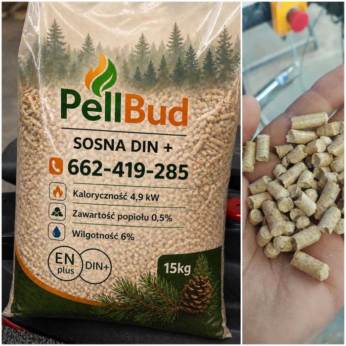 Pellet Pelet drzewny A1 DIN + (sosna, buk)
