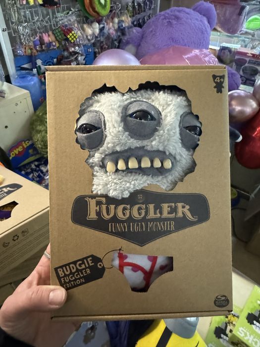 Фуглер іграшка , рожевий фуглер, Fuggler в трусах, фуглер Губка Боб