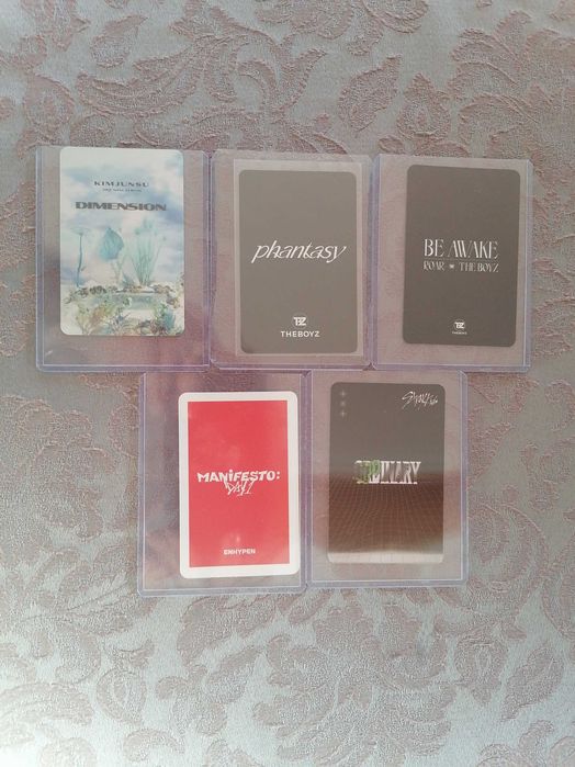 Kpop Photocards (The Boyz, Stray Kids, Enhypen)
