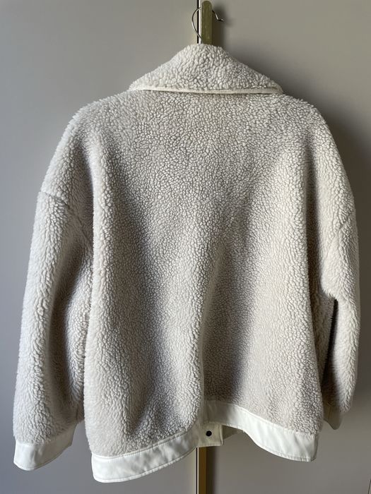 Mango куртка бомбер шерпа тедді шуба