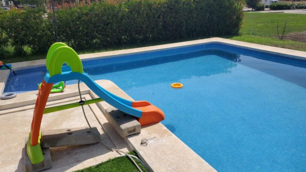 Escorrega com opção de água    2-7 anos   [150 cm] NOVO - ENVIO GRÁTIS