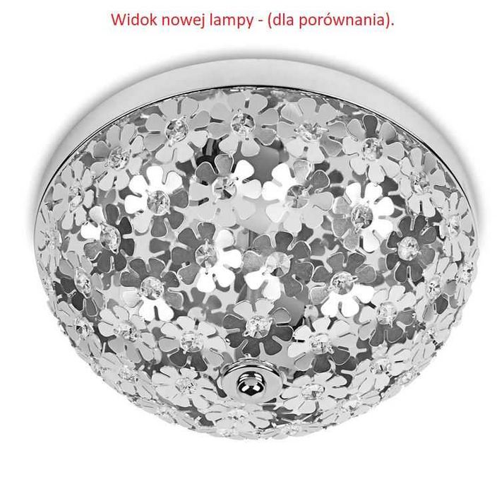 Lampa sufitowa - Plafon Margarita 2x40W - Żarówki E14