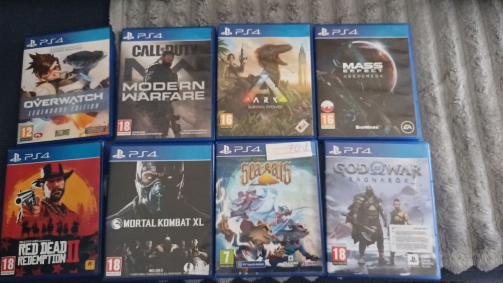 Sprzedam  gry na ps4