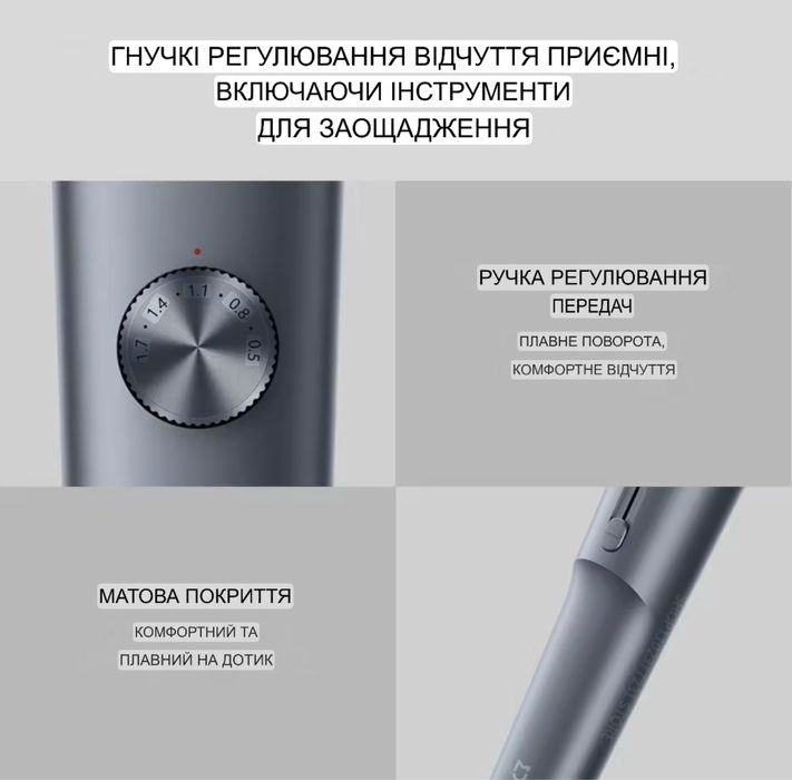 Xiaomi Mijia Hair Clipper 2 Машинка для стрижки волосся та бороди