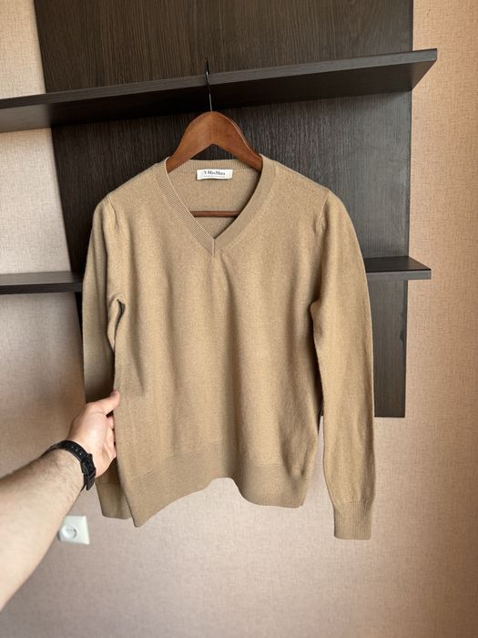 ‘S Max Mara вовняний бежевий джемпер/кофта/светр/Brunello Cucinelli/