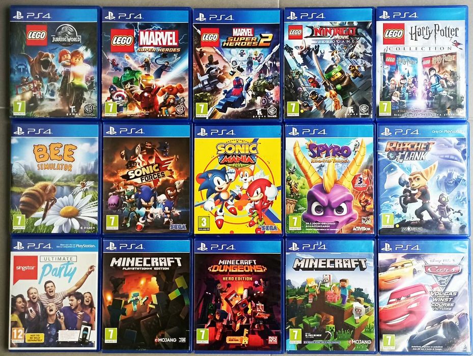 Jogos Infantis Playstation 4 e 5 (PS4) (PS5)
