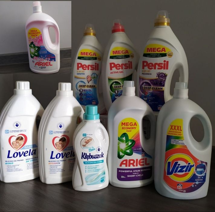 Коколіно побутова хімія фініш finish Persil Ariel Vizir