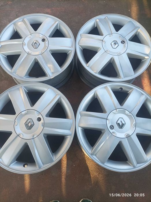 Jantes 16 4x100 Renault Megane Clio Twingo Kangoo Modus Laguna Dacia