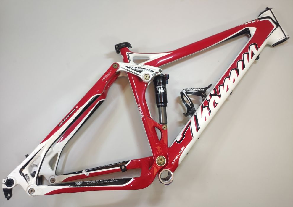 Рама THÖMUS Lightrider "M" 140мм CARBON + Аморт FOX RP23; двопідвіс двухподвес thoemus