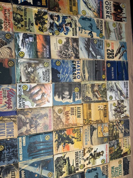 Książeczki z serii Żółty Tygrys II wojna światowa