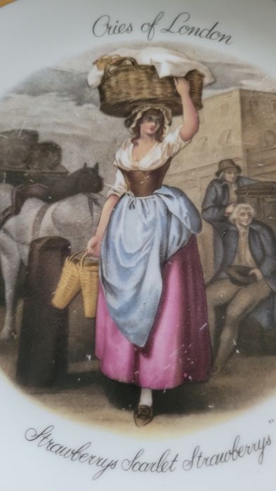 Talerz kolekcjonerski  angielski