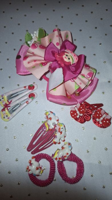 Opaski, warkocz Elsa Kraina Lodu, przebranie tygrysek, spinki, warkocz