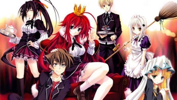 Аниме Демоны старшей школы High School DxD