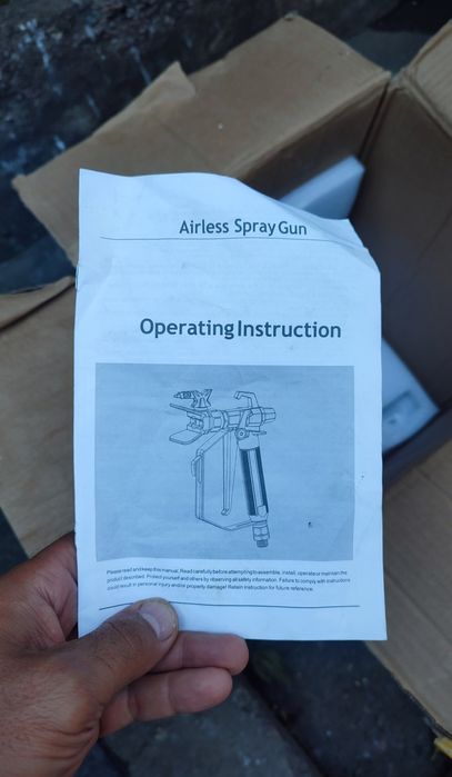 Бытовой безвоздушный краскопульт Dino Power DP-X6