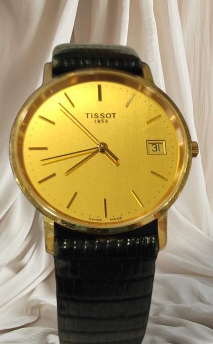Tissot Goldrun Sapphire 18k Gold