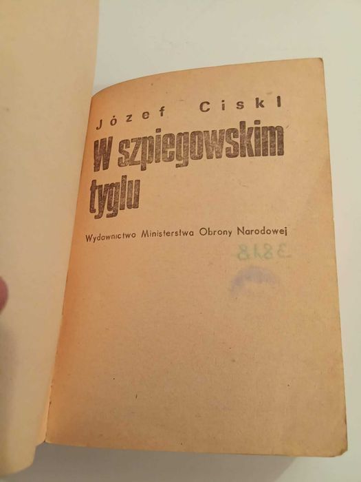 W szpiegowskim tyglu - Józef Cieski