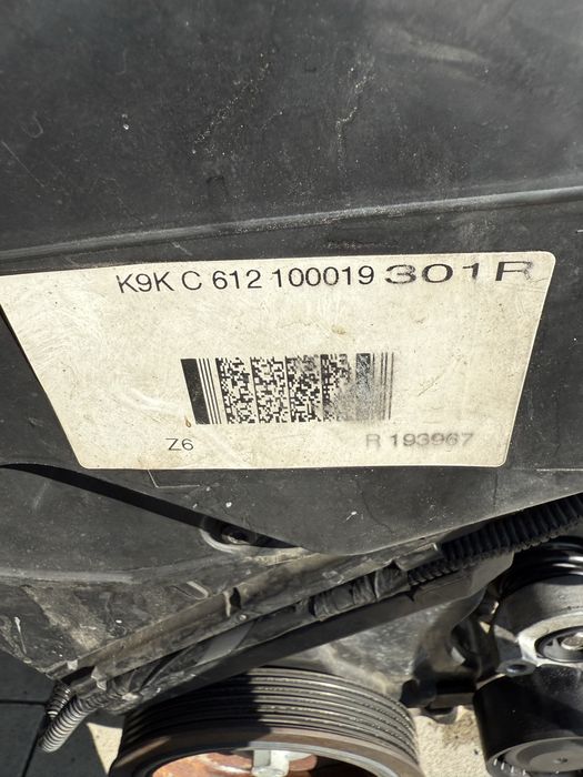 Двигун двигатель мотор K9K 608  K9K 612  Renault 1.5 dci BOSH