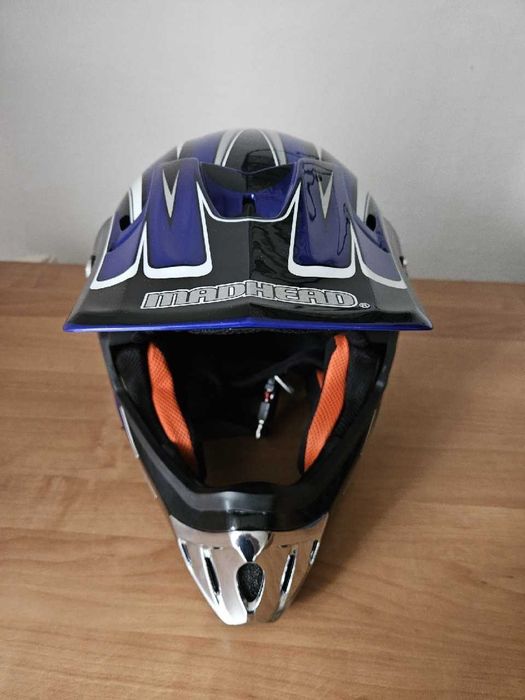Kask cross/enduro Madhead AFR XL 61 cm + pudełko | Stan bardzo dobry