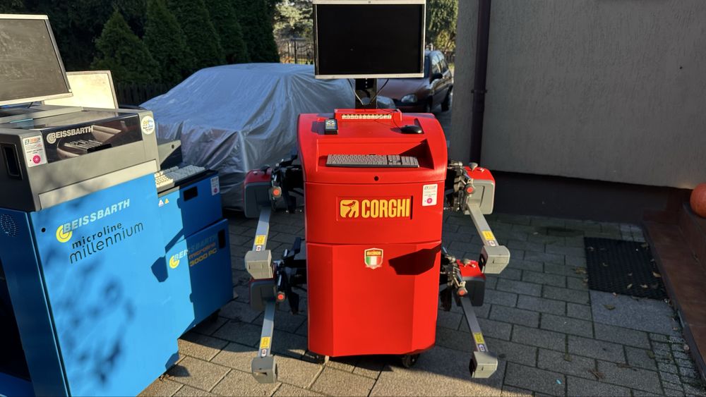 Geometria kół• PRZETACZANIE • Corghi •gwarancja rok • serwis