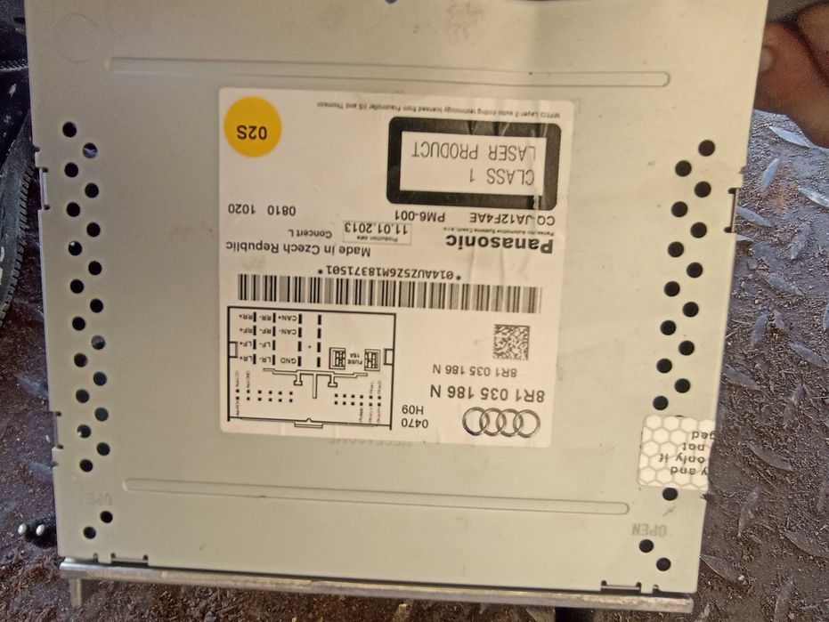 Radio CD SD Audi Concert A4 B8 A5 Q5 8R1035186N