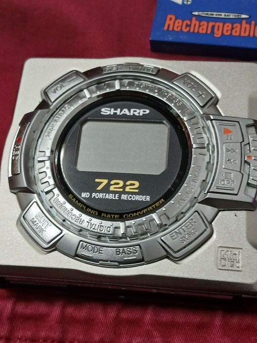 Leitor Minidisc Sharp antigo