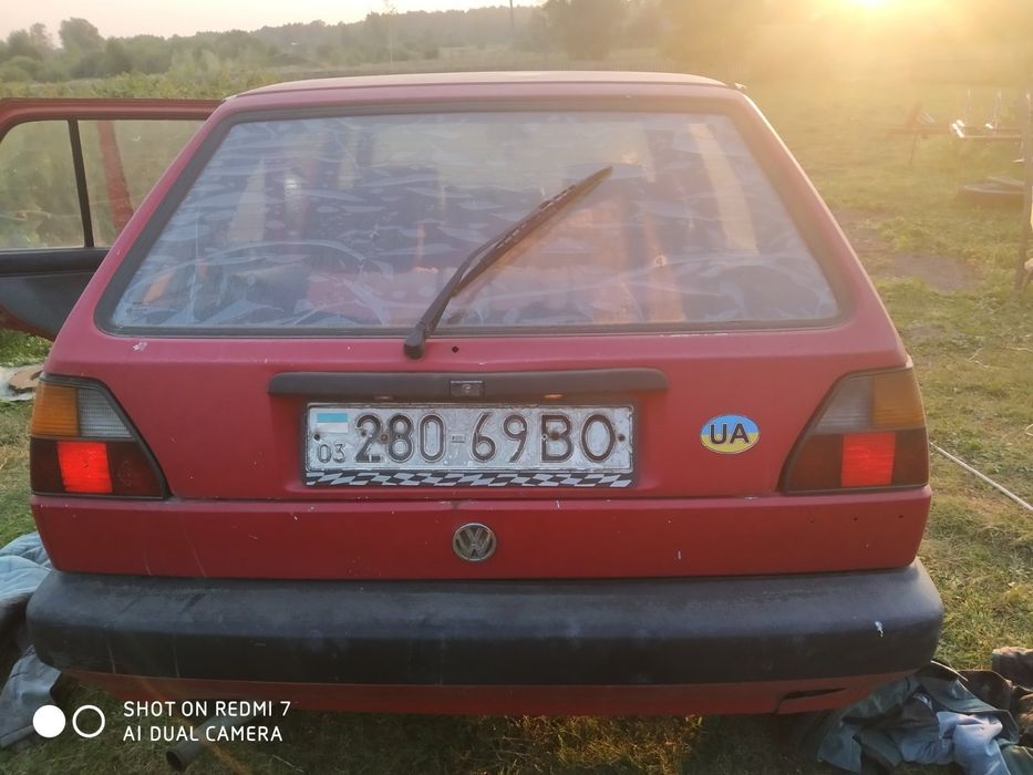 фольцваген гольф 2, 1.6 дизель.