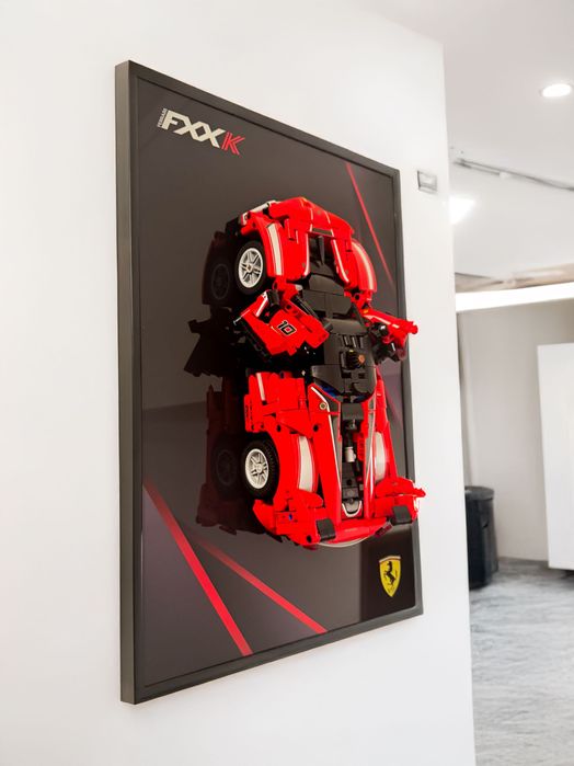 Quadro para LEGO® Technic Ferrari FXX K (42212) – 30x45cm
