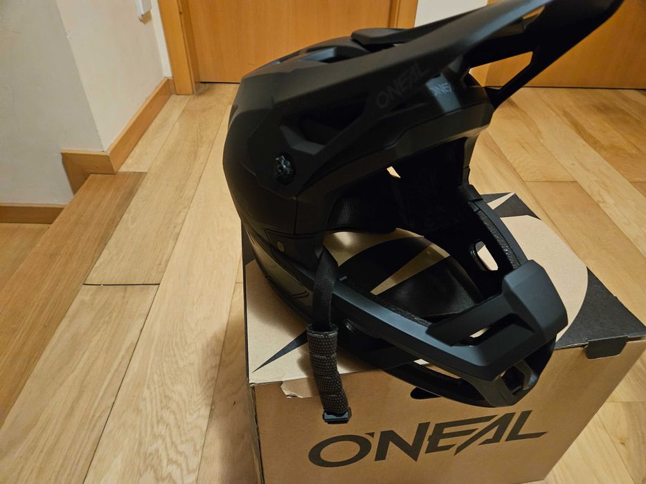 capacete e óculos mtb o'neal