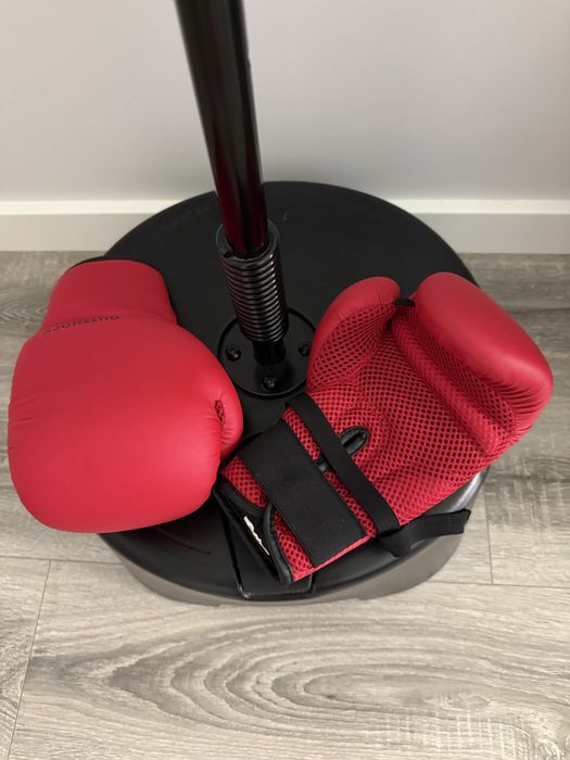 Punching ball/boxe regulável c/luvas