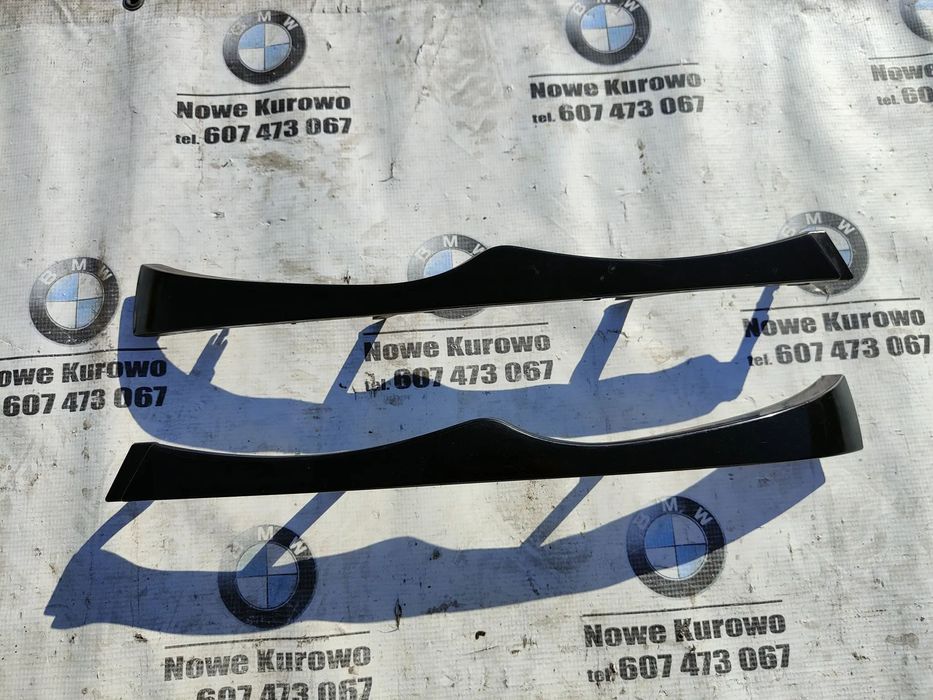 BMW E46 Sedan Kombi Lifting brewka listwa pod lampę lewa prawa Black Sapphire 475/9