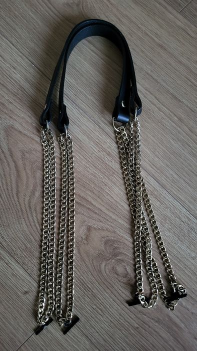 uchwyty łańcuszki do obag skórzane