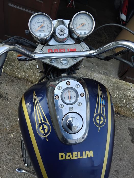 Moto daelim como nova pc kilometros