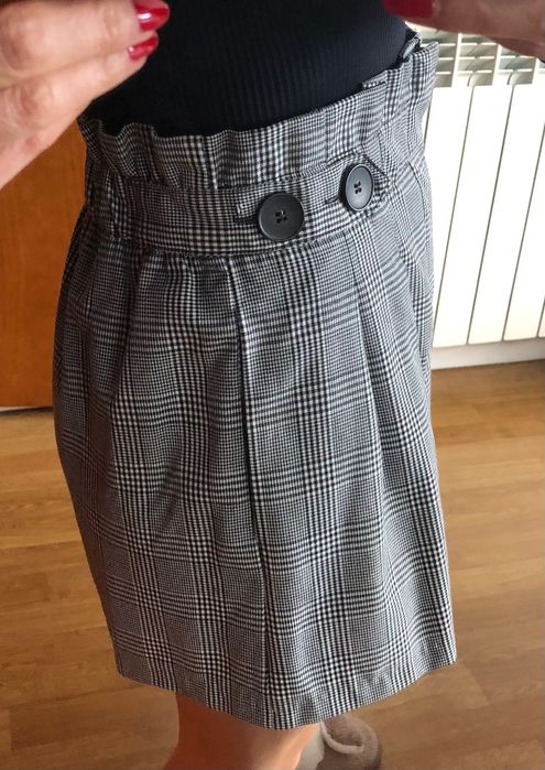 Calções zara xadrez