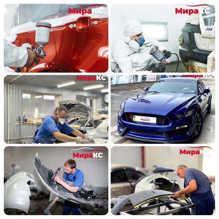 Срочный ремонт бампера после аварии/ДТП. Покраска бампера. СТО.